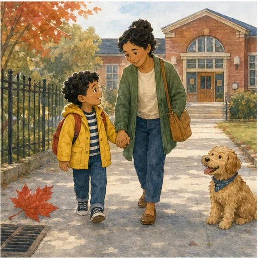 Milo’s First Big Morning, visual 5